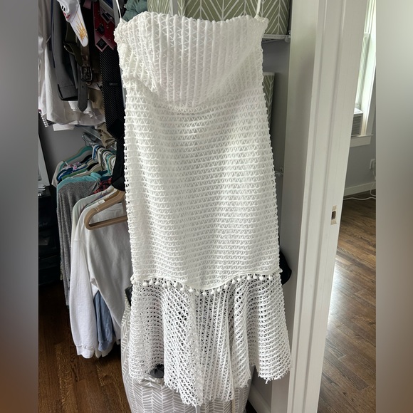 Selfie Leslie Zoey Lace Overlay Midi Dress - Picture 3 of 5